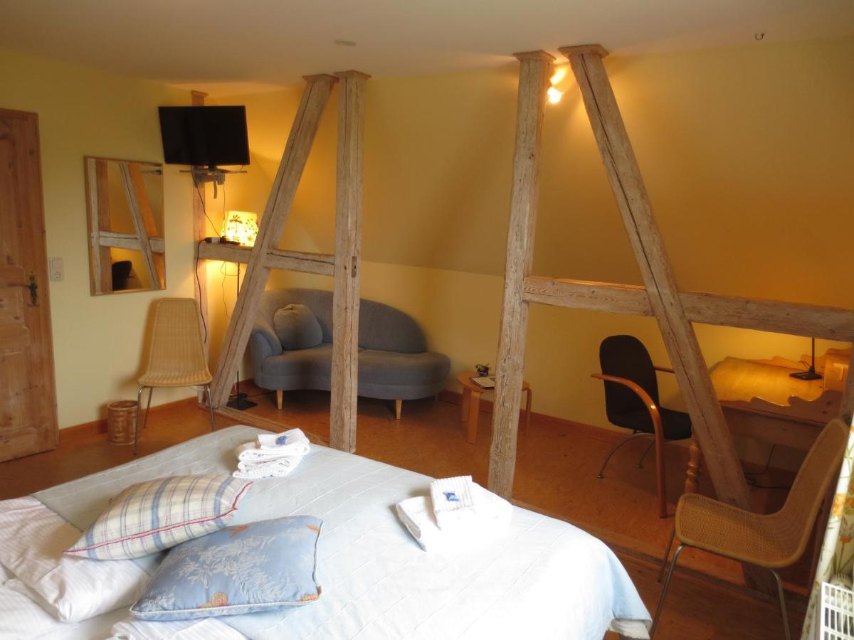 Landgut Oberhof Apartment Klutz Bagian luar foto